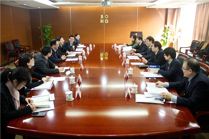中国中丝集团总经理刘开勇一行到集团考察交流